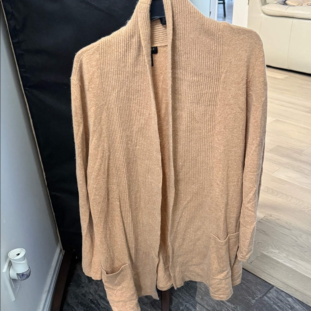 Lord & Taylor Warm Beige Cardigan